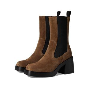 Vagabond Suede Brooke - High Heel Brown Chelsea Boot - 39